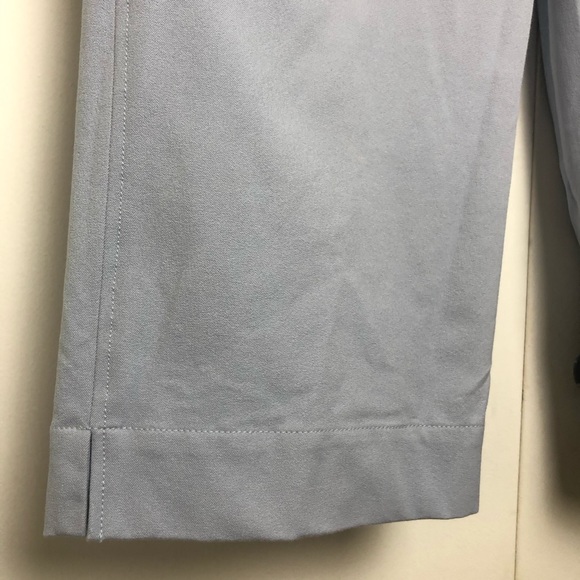 St. John Cropped Trousers Light Blue Straight Leg - Picture 5 of 6
